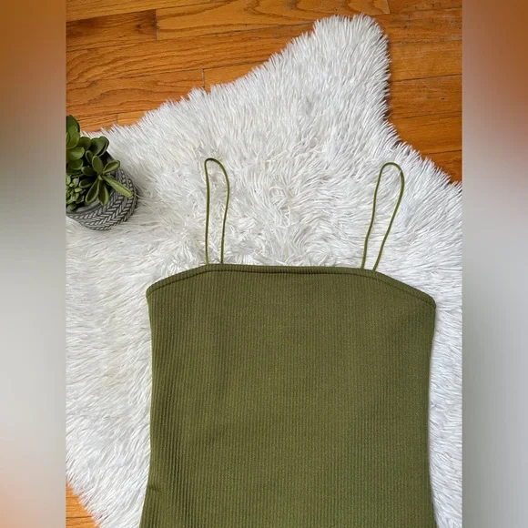 love J Olive Bodycon Mini Dress 💚 - Picture 3 of 7